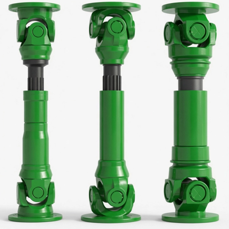 Universal drive shaft cardan shaft system for rolling mill main drive transmission